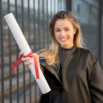 Diploma superior mulher