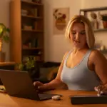 Home office saudável